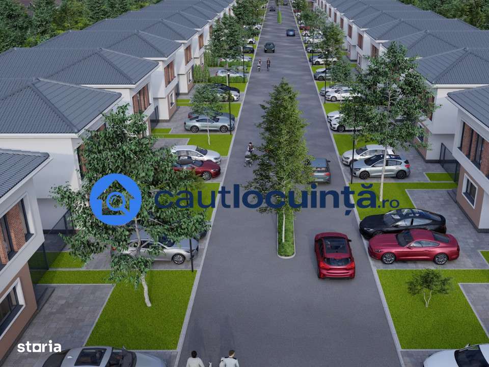 Vila De Vanzare | Moderna |  Incalzire in pardoseala | Curte Spatioasa - Imagine principală: 3/4
