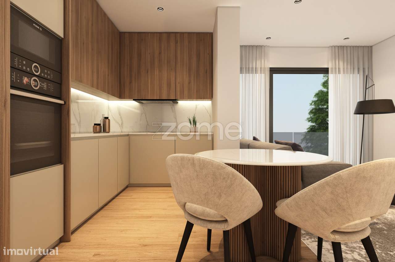 Apartamento T1, 52,4m2, F/R AE, Vila F. S. Martinho, Barcelos - Grande imagem: 4/9