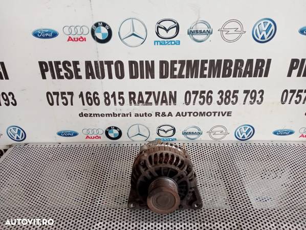 Alternator Mazda 5 Mazda 6 2.0 Diesel RF7J Cod A3TB6581 Testat Factura Si Garantie  - Dezmembrari Arad - 1