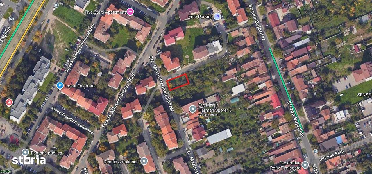 Comision 0%, Teren Intravilan, De Vanzare, 500 mp, Zona Steaua, Timiso - Imagine principală: 4/4