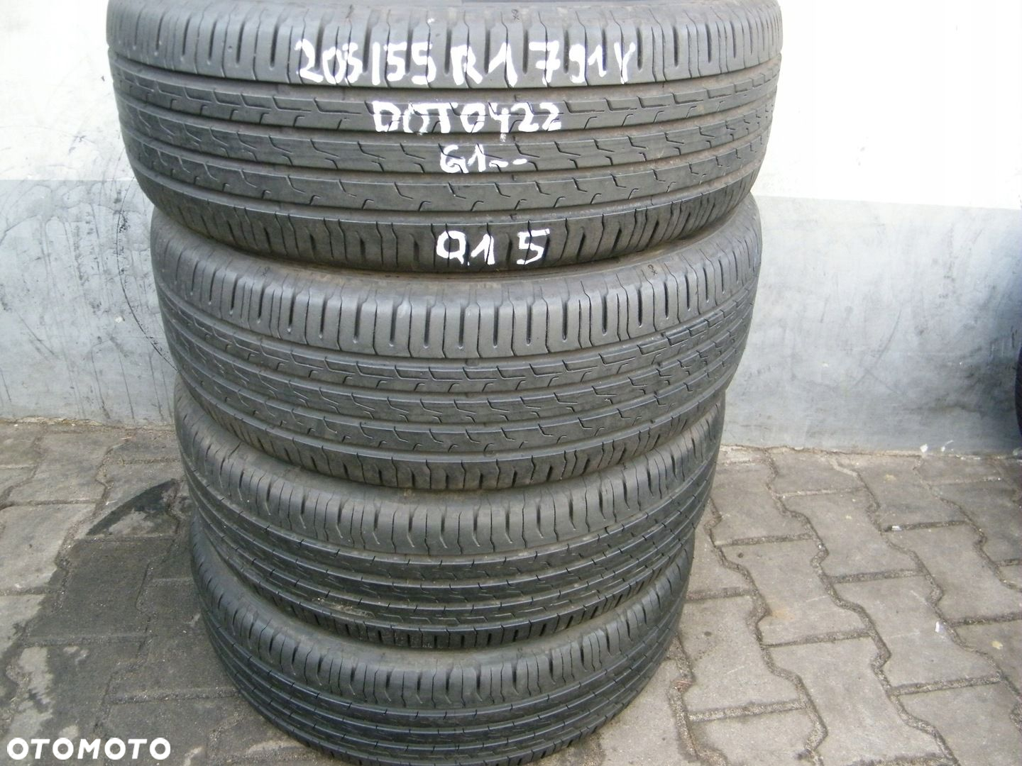 Q15 4xLATO 205/55R17 91Y CONTINENTAL ECOCONTACT 6 - 2