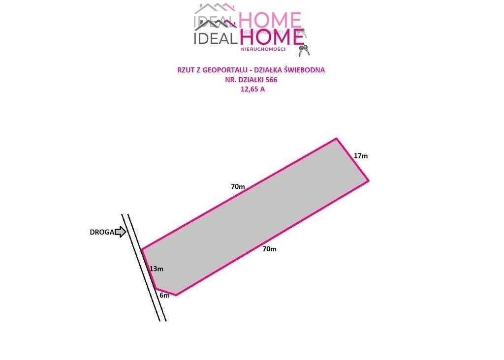 Działka na sprzedaż - Świebodna - Pełny obrazek: 4/16