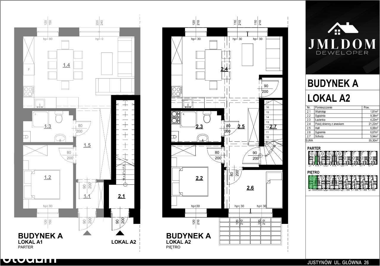 Lokal mieszkalny osobna KW, m2, z Ogródkiem, rekuperacja, płd-zach - Pełny obrazek: 5/6