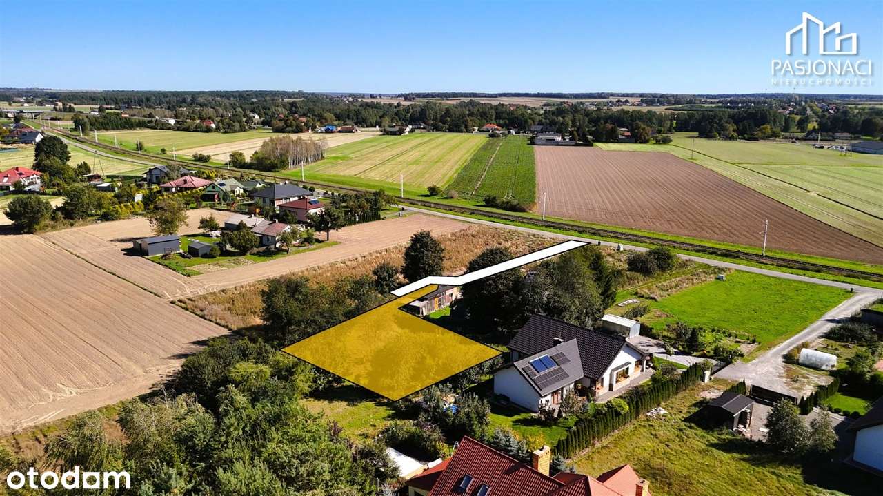 Działka z potecjałem przy centrum Niedrzwicy! - Pełny obrazek: 4/8