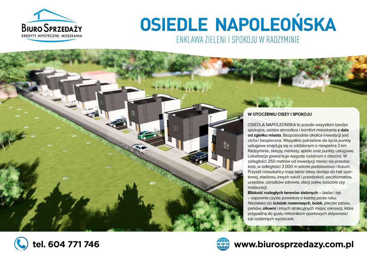 NAJTAŃSZE 3 POKOJE TUŻ OBOK RADZYMINA+2MP+OGRÓDEK - Pełny obrazek: 4/10