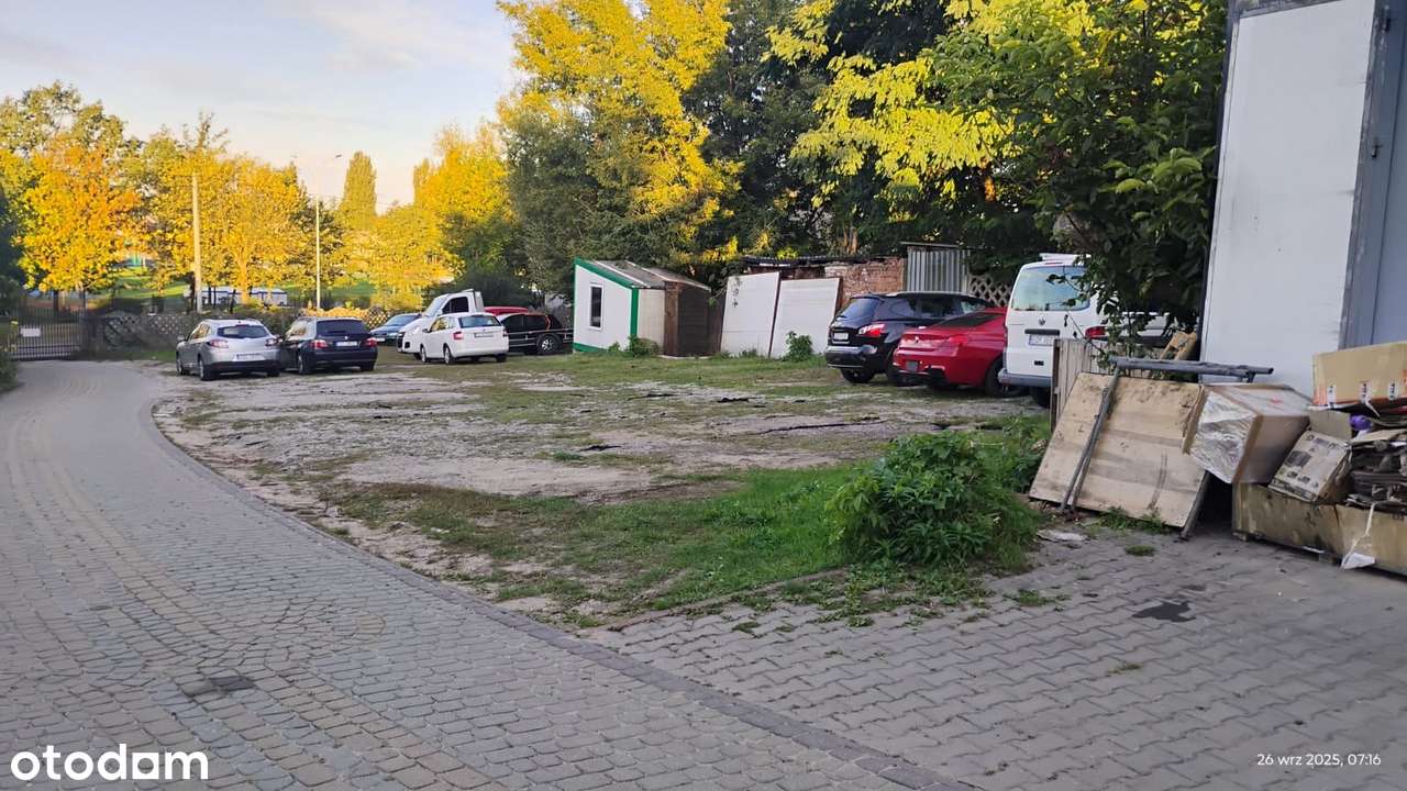 Plac na Komis-Wulkanizacja-inne propozycje+pawilon.garaż 22m Rudzka 68