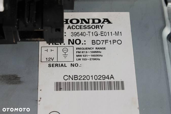 RADIO NAWIGACJA GPS HONDA CR-V IV 12-14 - 6