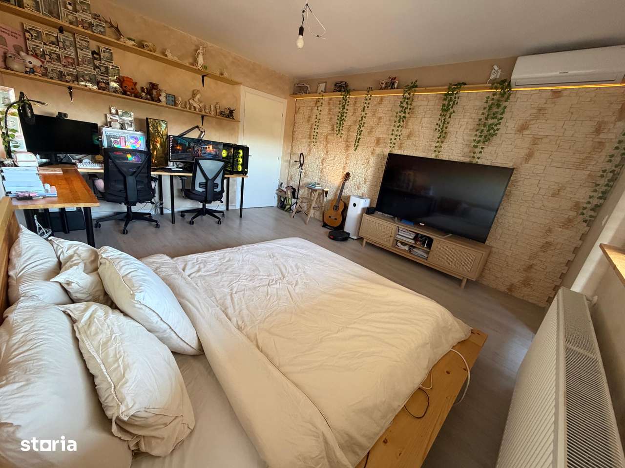 2 camere 77mp -mobilat-bloc nou-autobuz-spatiu depozitare - Imagine principală: 4/10