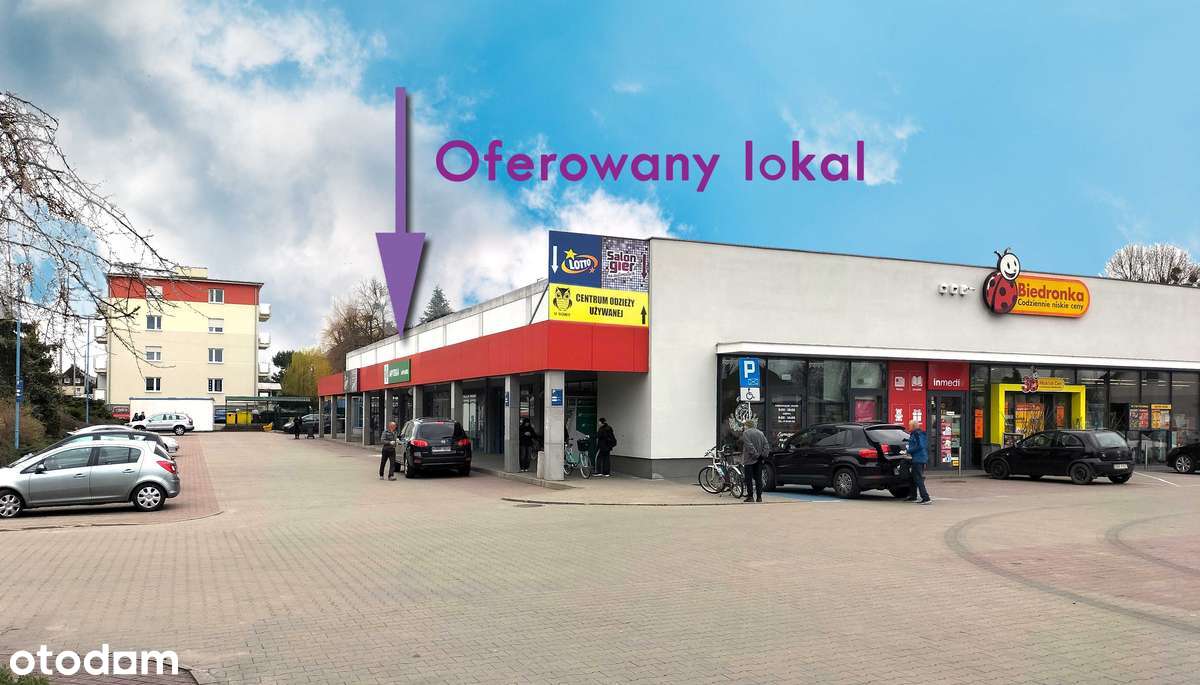 KRAPKOWICE LOKAL UŻYTKOWY Z WITRYNĄ W BIEDRONCE 160 m²