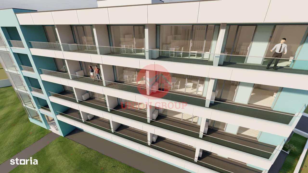 Apartament la Cheie cu Terasa de 15 mp - Prima linie la Mare - Costine-3