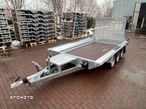 Martz Przyczepa  Bau 400x180 3500kg 3 osie pod koparke koparka walec - 2