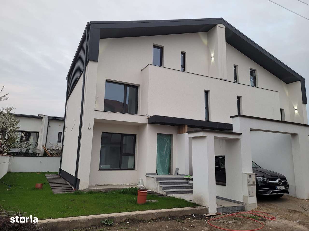 Vilă Premium P+1+M – 5 Camere, 186 mp, 3 Parcări – Pipera Matei Millo - Imagine principală: 3/16