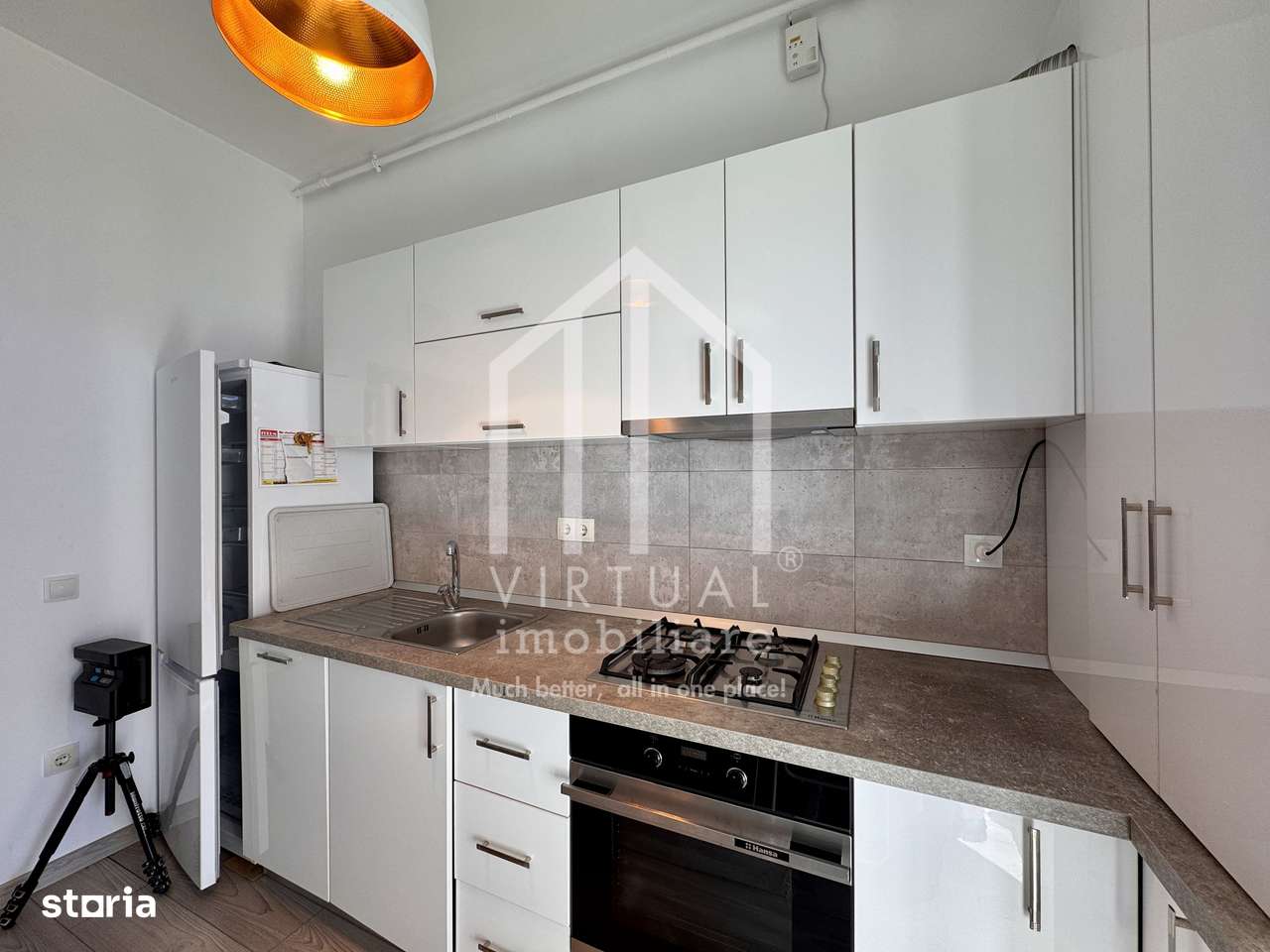 Garsoniera cu gradina, 29mp utili, curte 55mp, mobilat, Turnisor - Imagine principală: 3/13