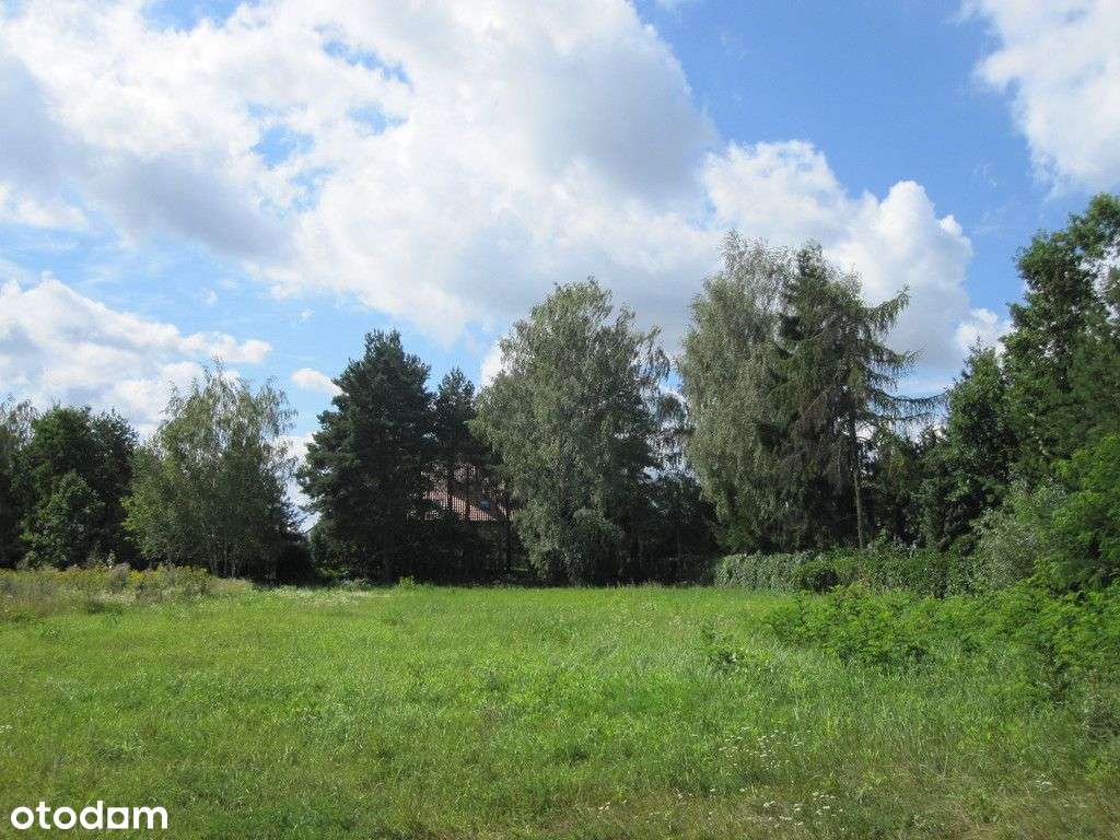 Klaudyn-działka budowlana blisko lasu.-7