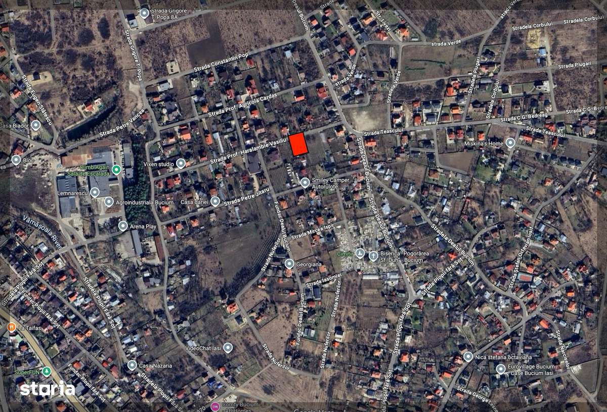Teren Bucium 814mp - intravilan - toate utilitățile-1