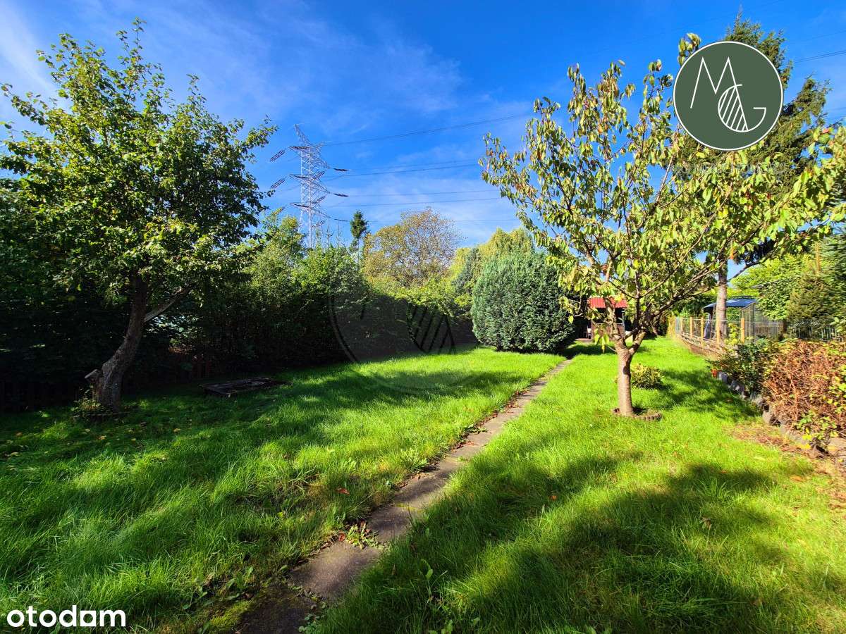 Działka Rod Zorza, domek, zadbany teren-5