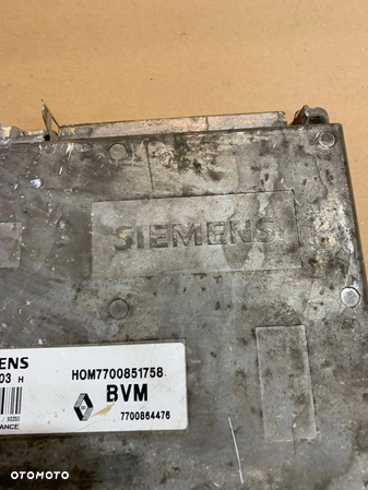 Sterownik komputer silnika Siemens BVM S101729103 RENAULT CLIO 1,2 - 2