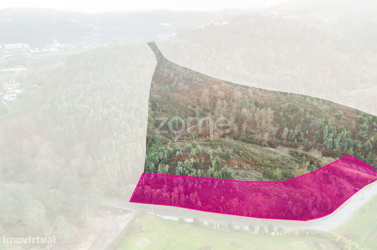 Terreno com PIP aprovado para 10 de 4 (frentes) moradias em Vizela - Grande imagem: 2/15