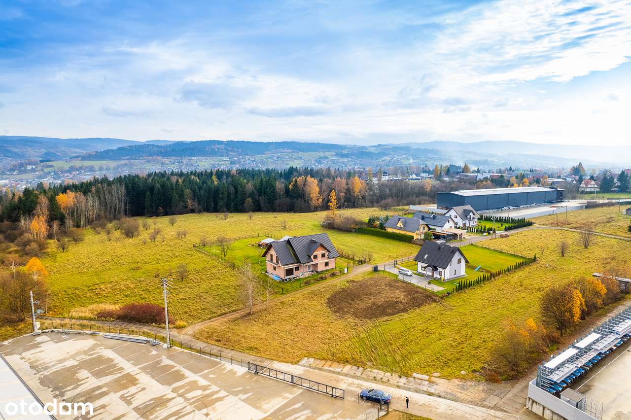 Działka z pozwoleniem w Rabce-Zdrój – media na miejscu, dwa wjazdy-14