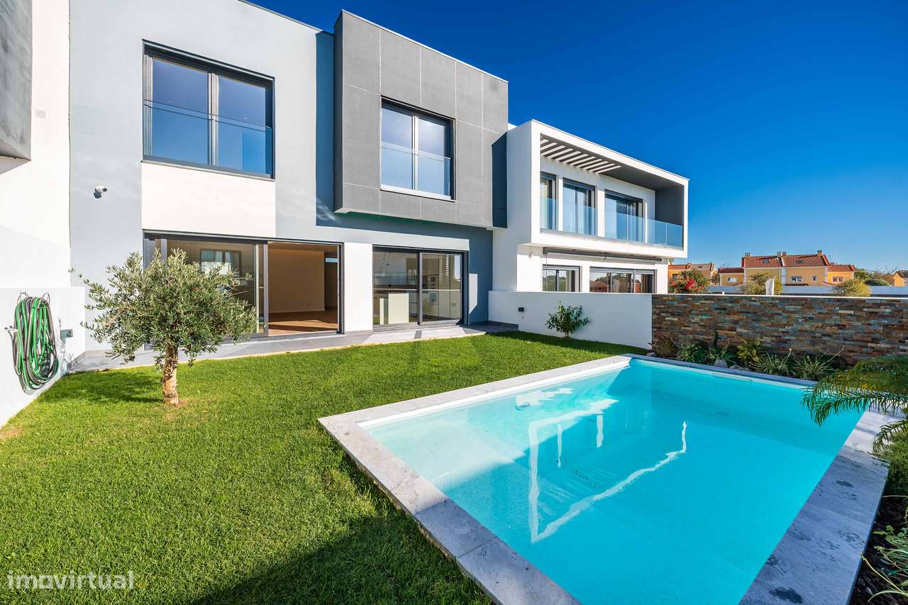 Elegante moradia T4 de arquitetura contemporânea em Albarraque-50