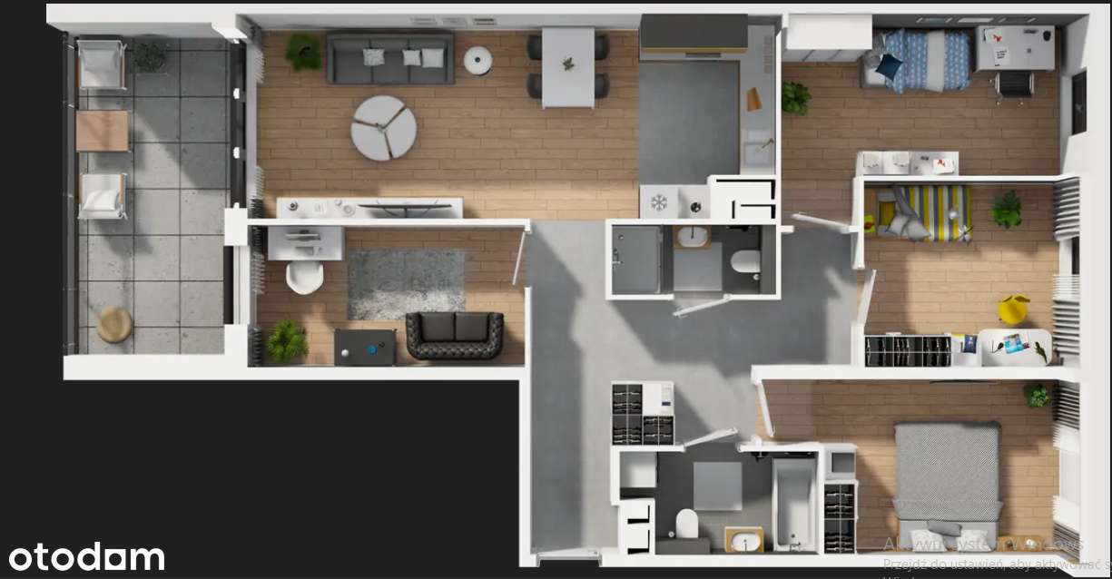 Oferta Promocyjna | Dwustronne | Idealne dla Rodziny | Balkon | 0%PCC-4