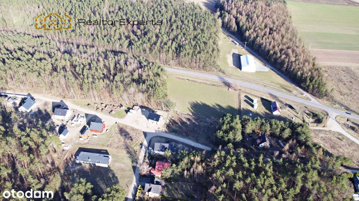 Działka mieszkaniowo - usługowa przy lesie! - Pełny obrazek: 3/15