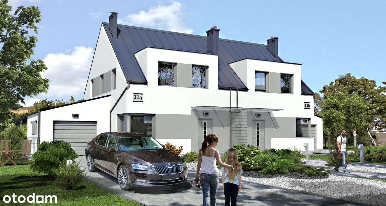 Nowy dom w zabudowie bliźniaczej Bojano. - Pełny obrazek: 2/16