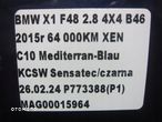 BMW X1 F48 MASKA PRZEDNIA PRZÓD C10 MEDITERRAN BLAU NIEBIESKA 7463772 - 11