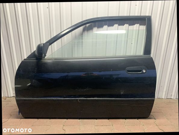 TOYOTA COROLLA E11 3D DRZWI LEWE LUSTERKO SZYBA KOMPLETNE - 1