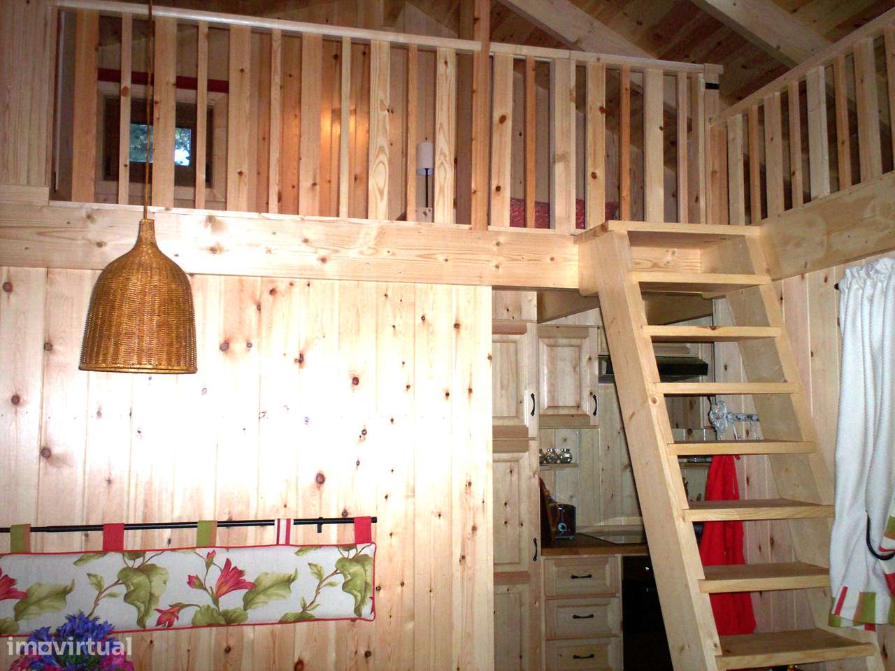 Casa de Campo de madeira em Colares - Grande imagem: 4/10