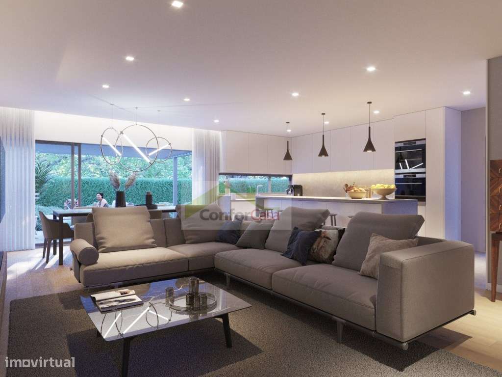 Moradias Luxuosas Novas T3 em Palmeira - Braga, com Jardim e Suítes-3