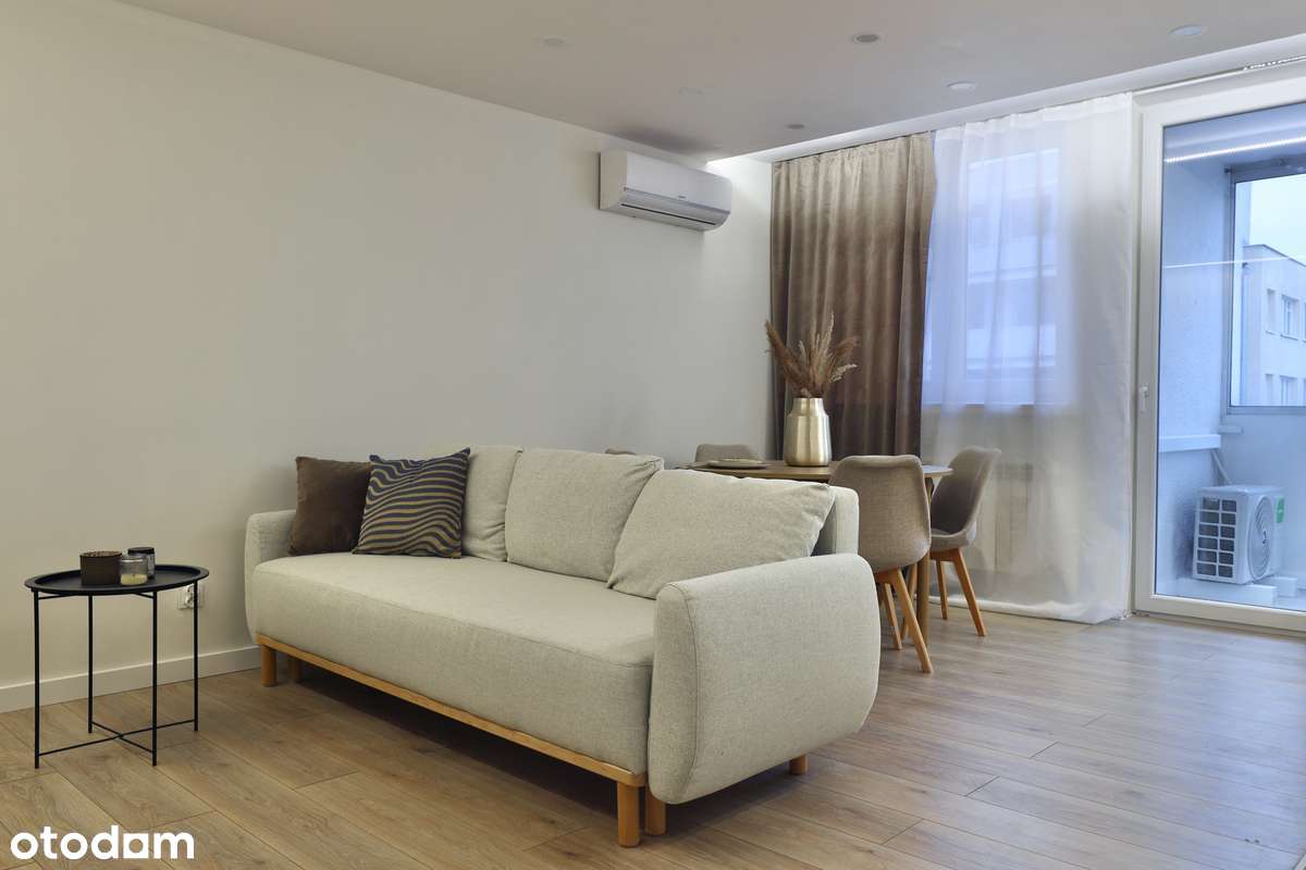 3-pok po remoncie, Nowe, 9-piętro Panorama, Duża Loggia Metro Wierzbno-1