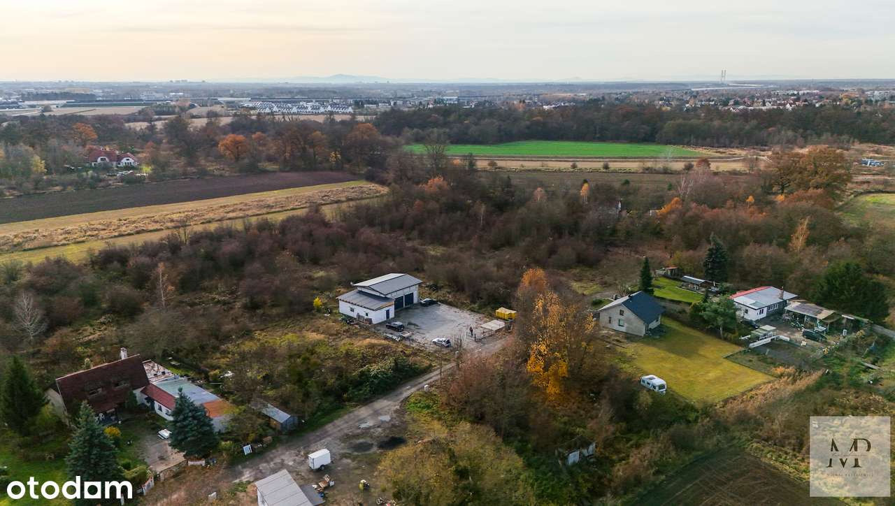 Warsztat z mieszkaniem | 3 km od Wrocławia | działka 1200 m²| Psary-12