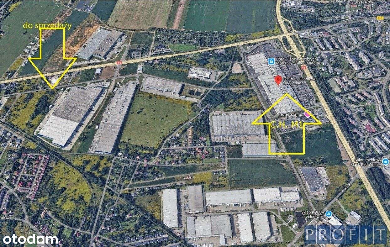 działka 9570m2 kształt kwadrat-0