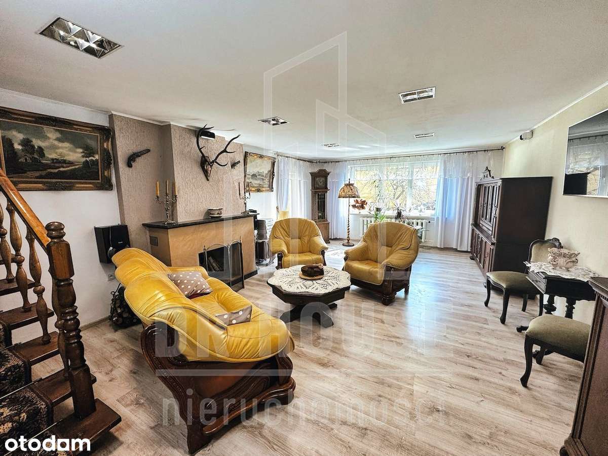 DOM w Mirkowie | 400m2 + dz.470m2 | 11km od Rynku | II LINIA ZABUDOWY - Pełny obrazek: 1/8