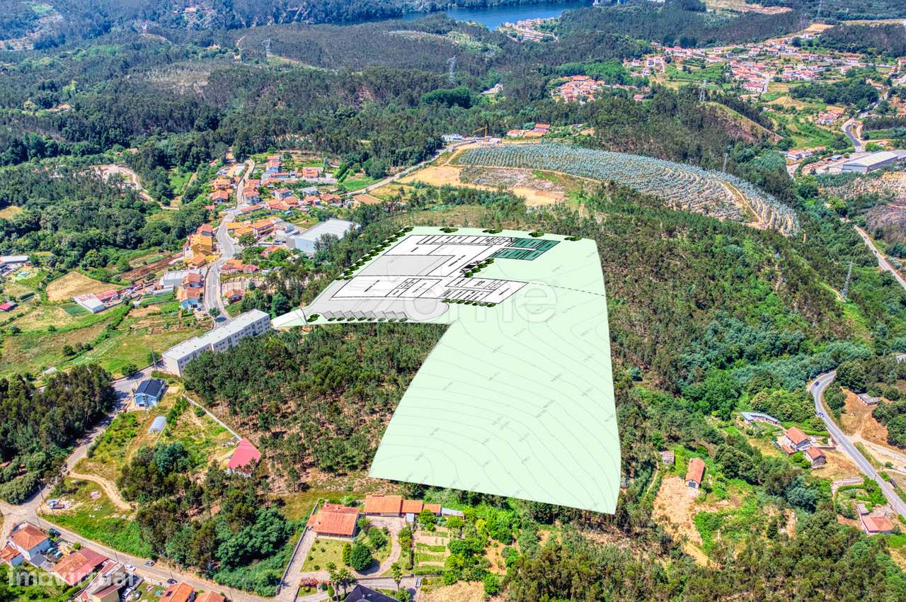Terreno com 30.000m2 com PIP aprovado p/86 Suites em Medas, Gondomar - Grande imagem: 5/25