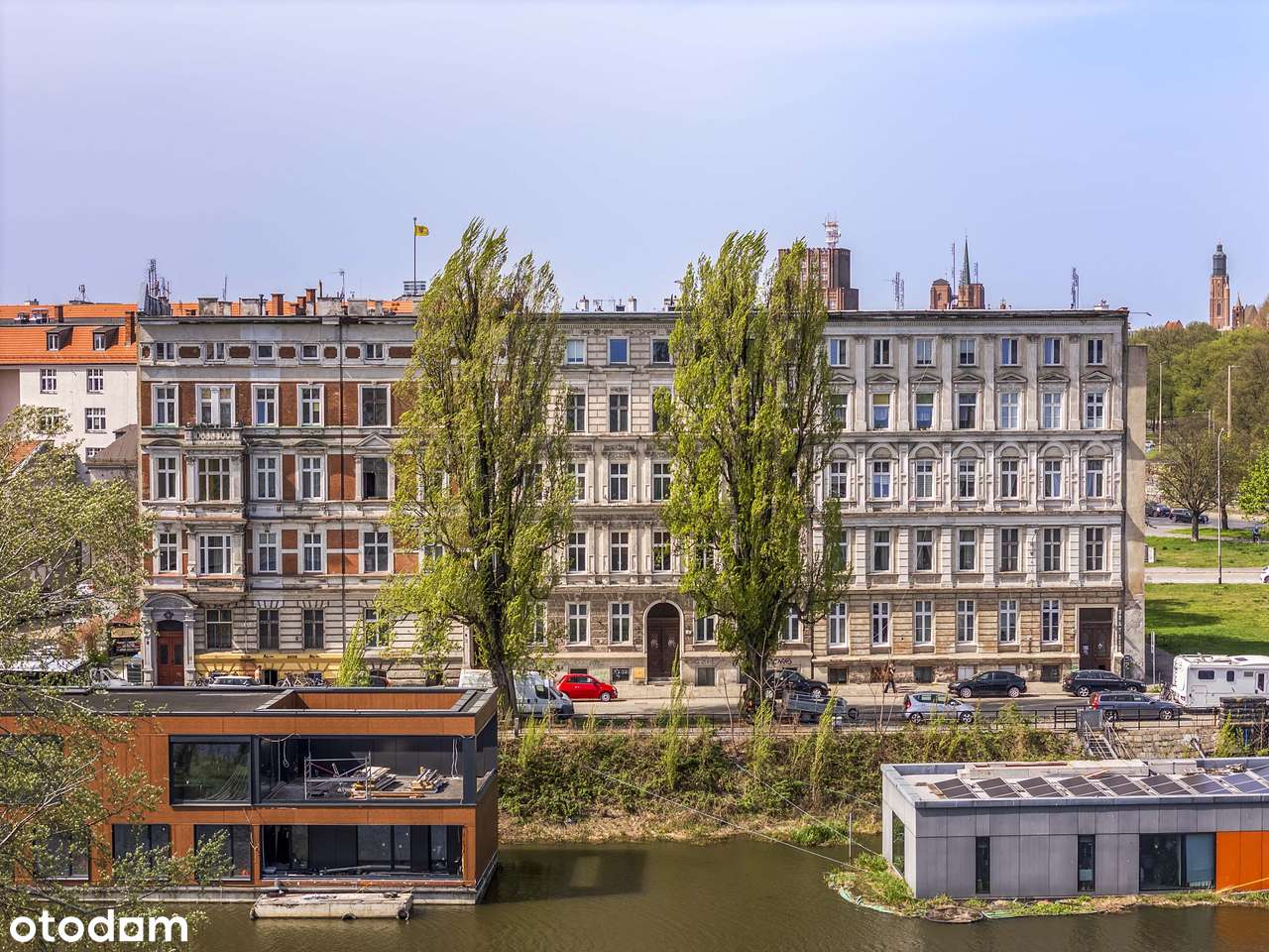 Widok na MOST GRUNWALDZKI i rzekę | Wybrzeże Juliusza Słowackiego - Pełny obrazek: 3/20