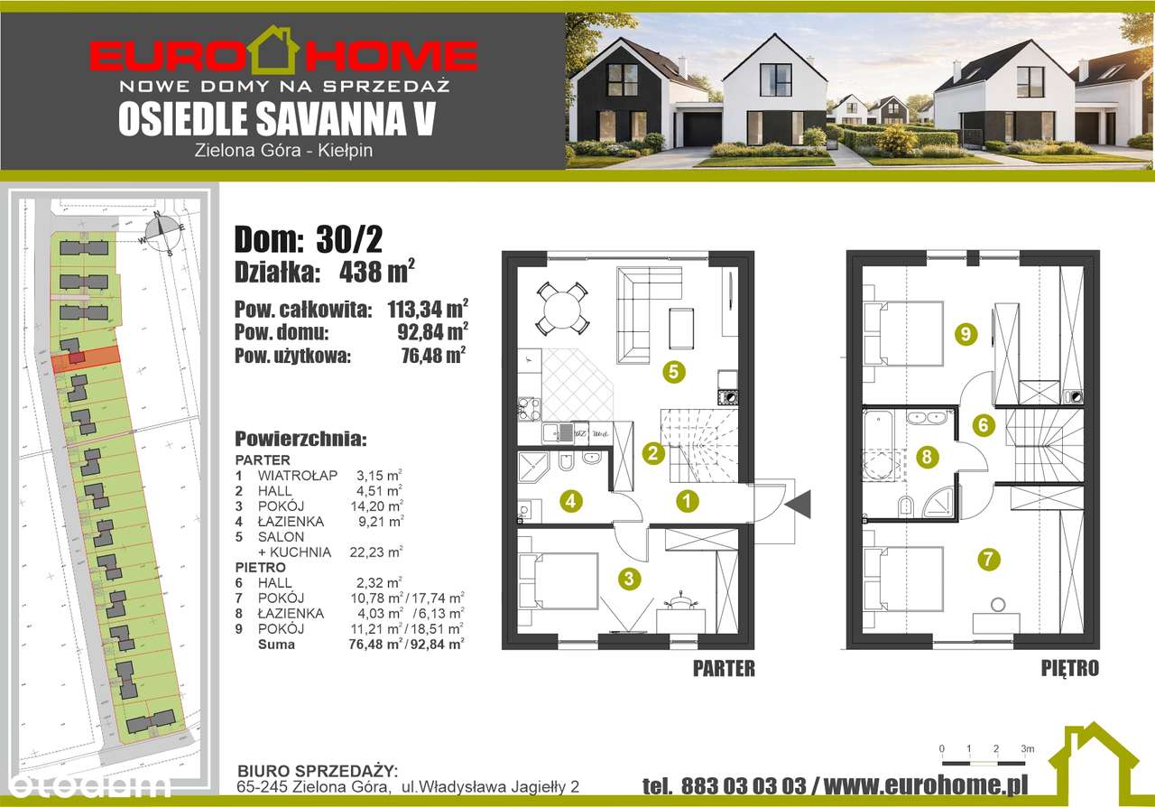NOWOŚĆ 2026 EUROHOME Osiedle Savanna V Etap - 6 DOMÓW!!!-12