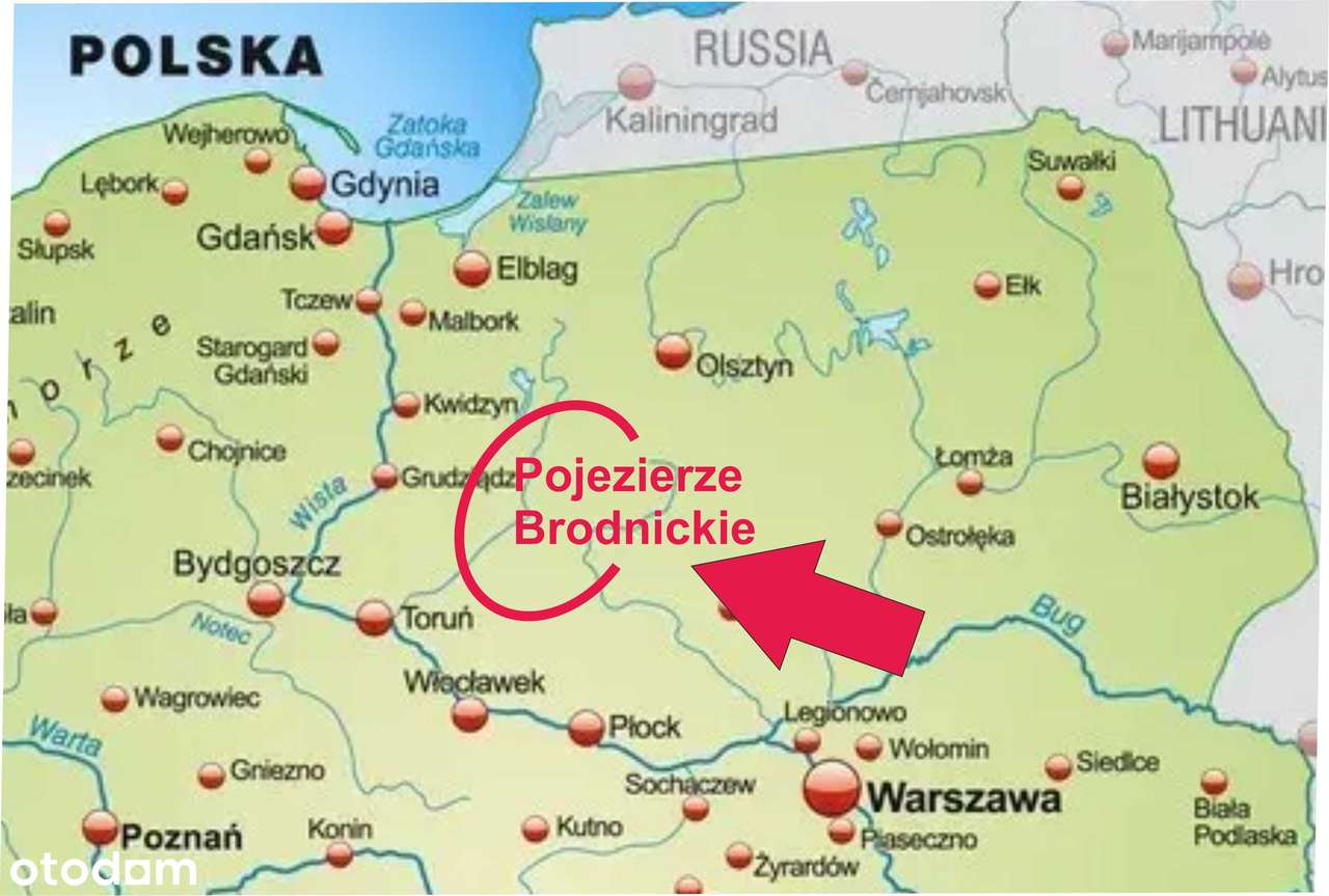 Działka budowlana, pod lasem i blisko jeziora na Pojezierzu Brodnickim - Pełny obrazek: 3/20