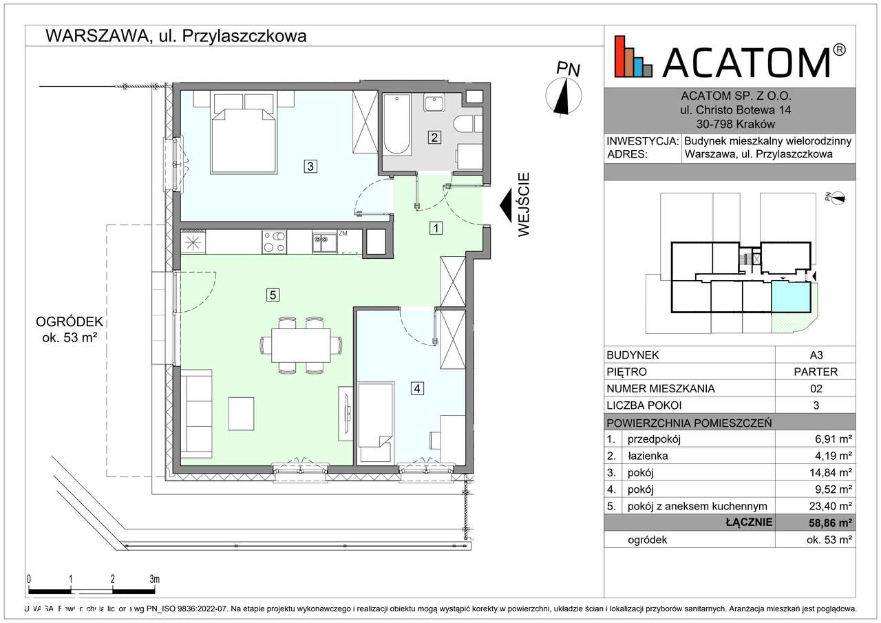 Wawer Go 2.0 | mieszkanie 3-pok. | A3_M02 - Pełny obrazek: 2/7