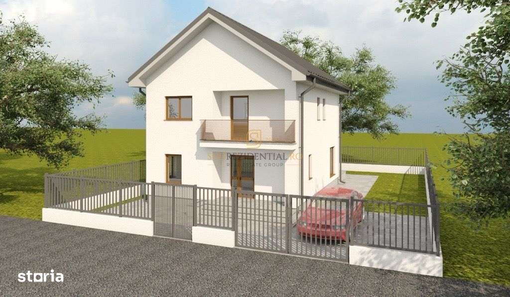 VilaIndividuala 114 mp, P+1, teren 400 mp, Comuna Berceni - Imagine principală: 4/12