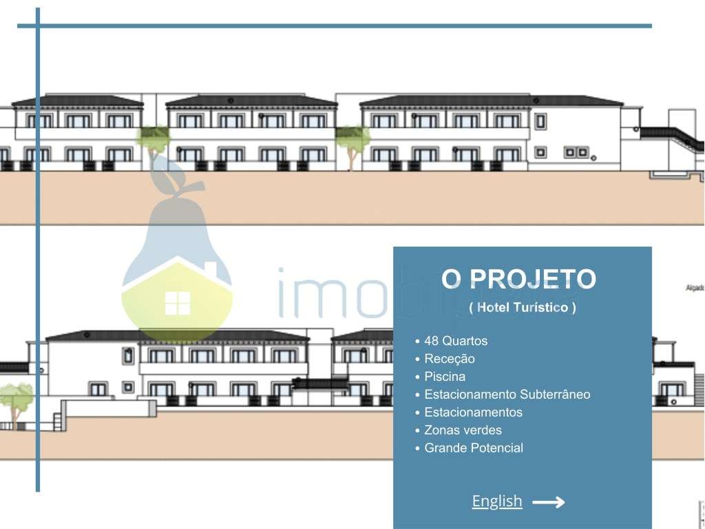 Investimento Turístico no Algarve - Terreno com Projeto Aprovado pa... - Grande imagem: 4/8