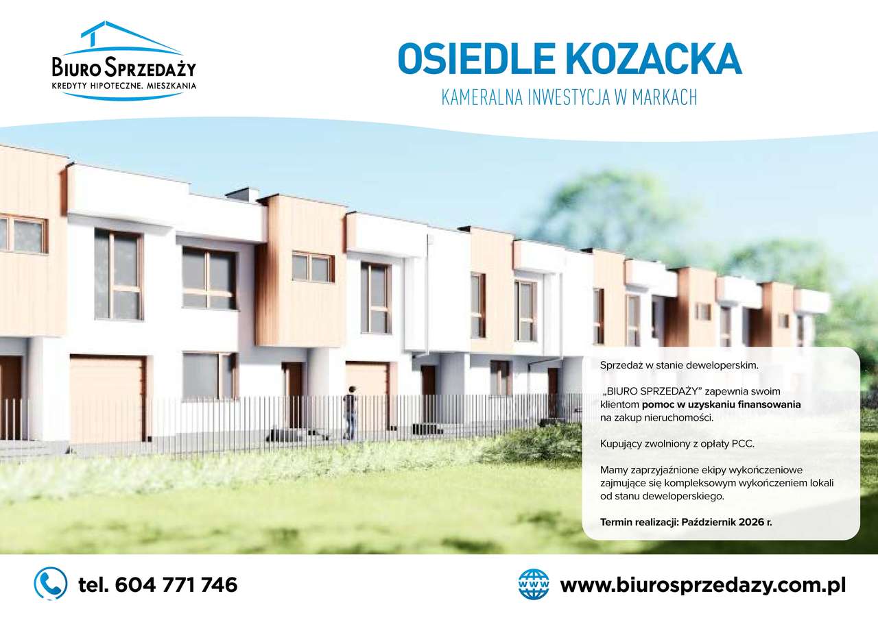 4 POKOJE + 2MP+DUŻY BALKON - wśród ciszy i zieleni - Pełny obrazek: 5/9