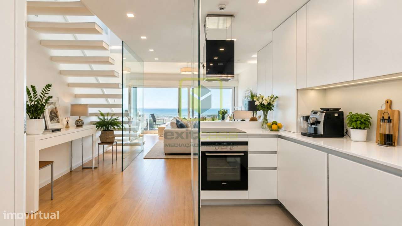 Apartamento T3 Duplex primeira linha de mar!-14