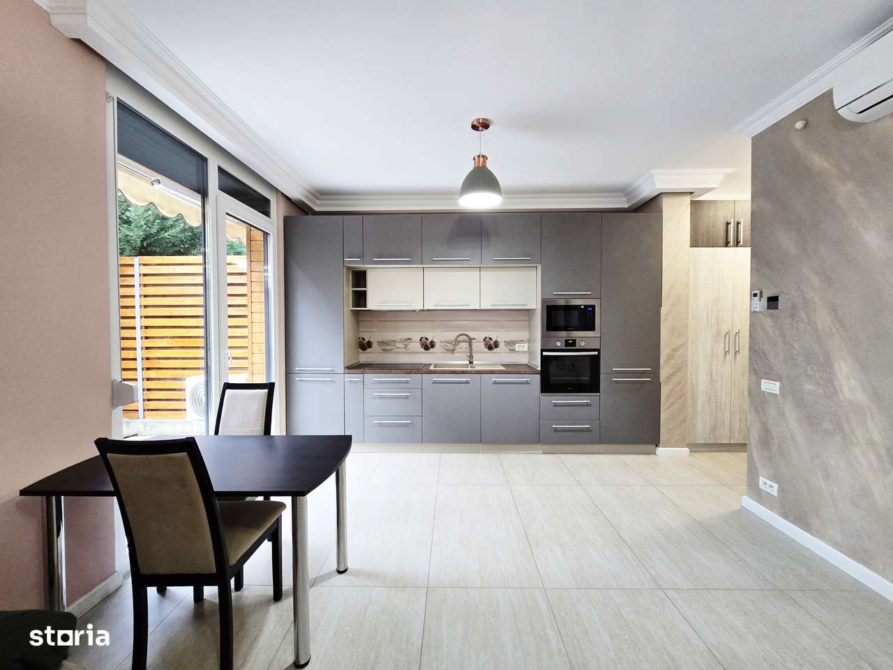 Apartament 2 camere cu gradina de inchiriat+garaj si parcare-ARED IMAR - Imagine principală: 2/8