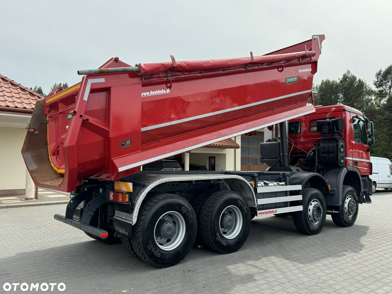 Mercedes-Benz Actros 4141 8x6 Wywrot SKIBICKI Automat EPS ze Sprzegłem !!! - 17