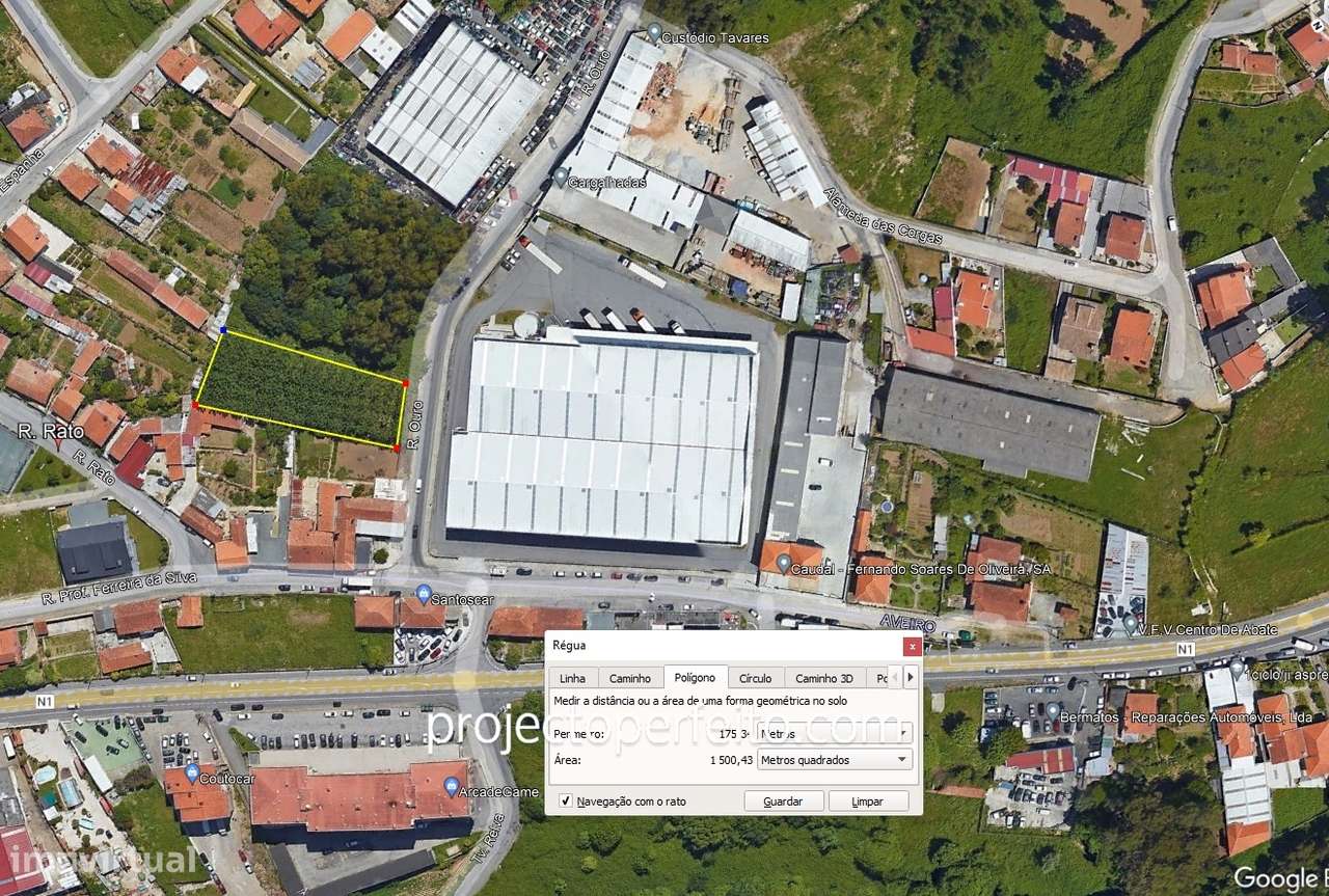 Lote de Terreno  Venda em Argoncilhe,Santa Maria da Feira - Grande imagem: 2/4