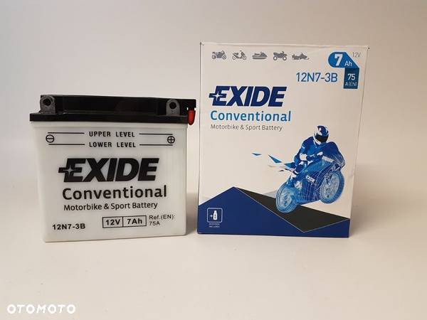 Exide Conventional 12V 7AH 75A 12N7-3B Rybnik - 1