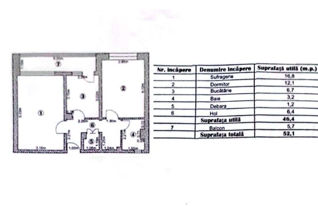 Apartament cu potențial excelent în Micro 20 – lângă Cofetăria Dana-0