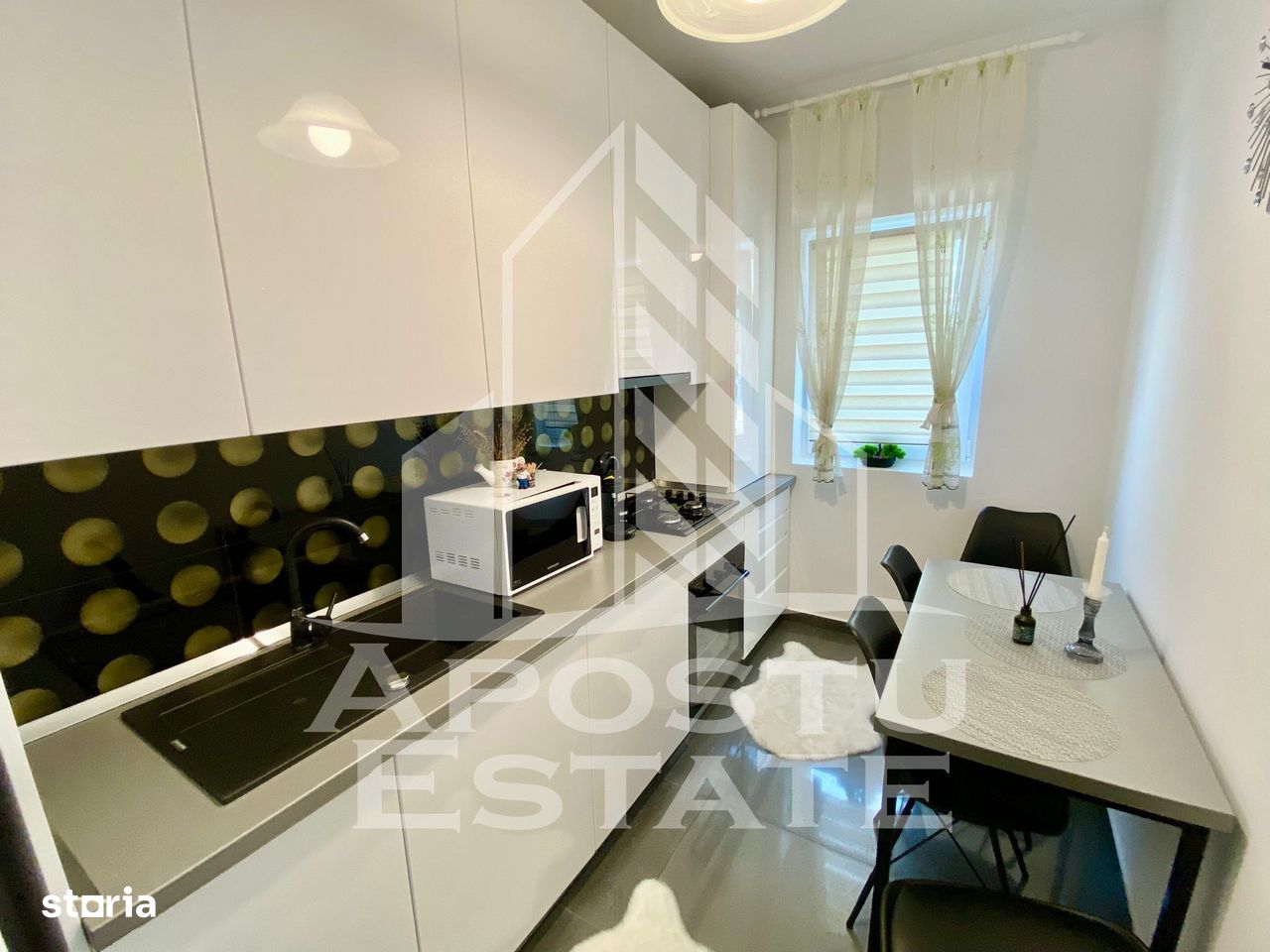 Apartament modern cu 2 camere la prima inchiriere,  zona Giroc